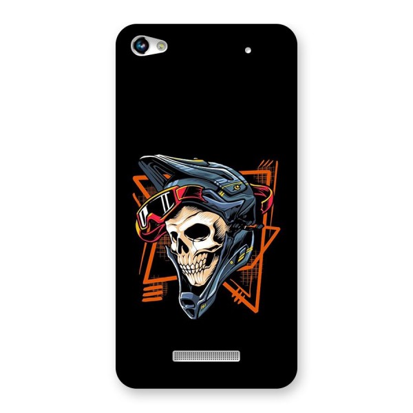 Skull Helmet Back Case for Canvas Hue 2 A316