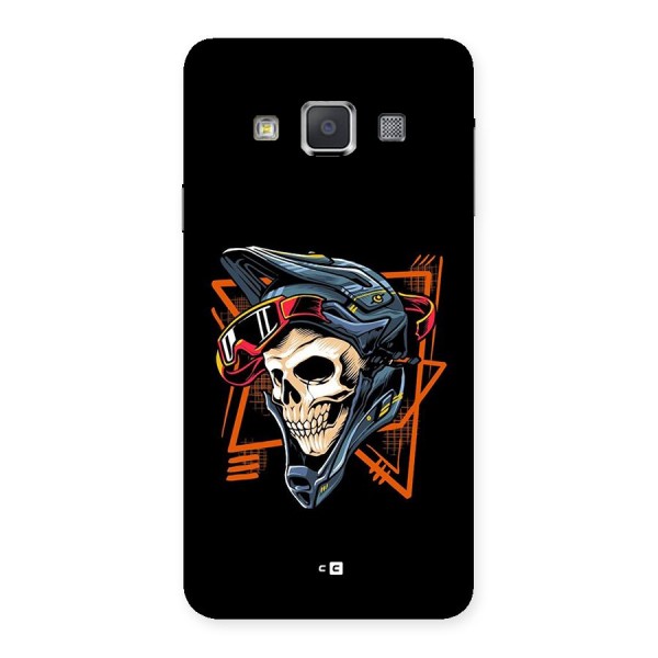 Skull Helmet Back Case for Galaxy A3