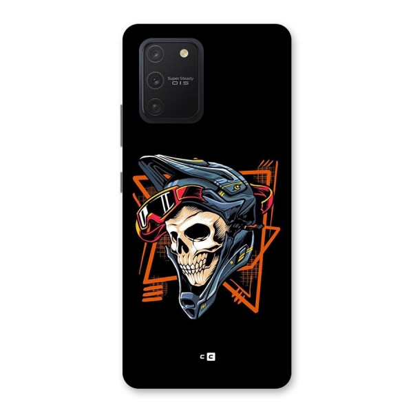 Skull Helmet Back Case for Galaxy S10 Lite