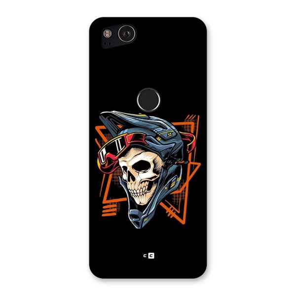 Skull Helmet Back Case for Google Pixel 2