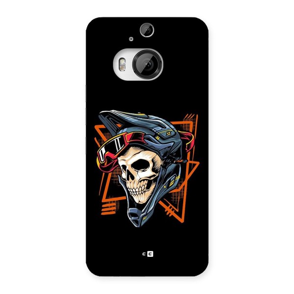 Skull Helmet Back Case for HTC One M9 Plus