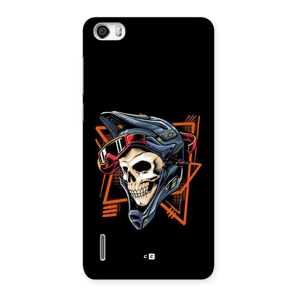 Skull Helmet Back Case for Honor 6