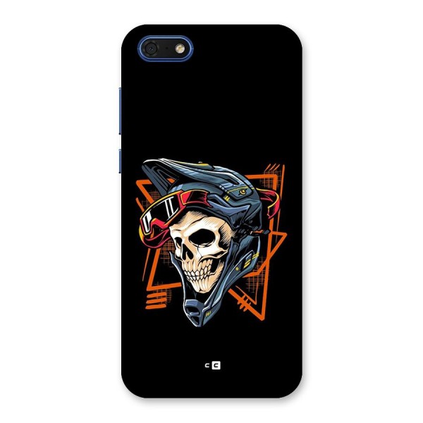 Skull Helmet Back Case for Honor 7s