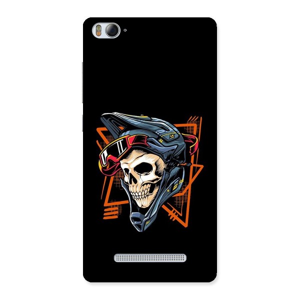 Skull Helmet Back Case for Mi4i