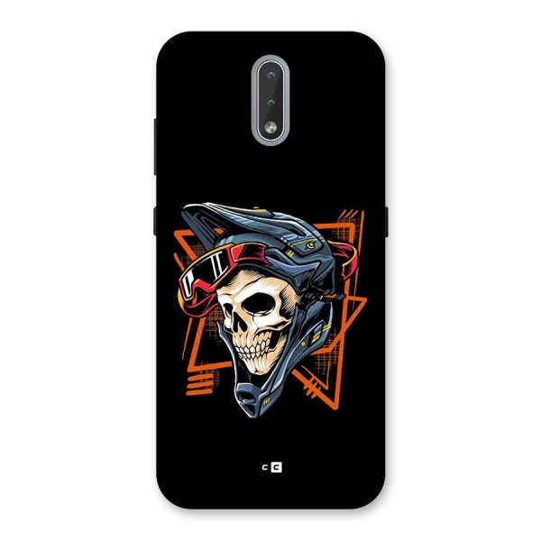 Skull Helmet Back Case for Nokia 2.3