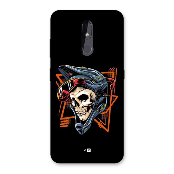 Skull Helmet Back Case for Nokia 3.2