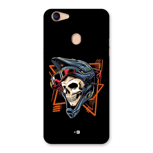 Skull Helmet Back Case for Oppo F5