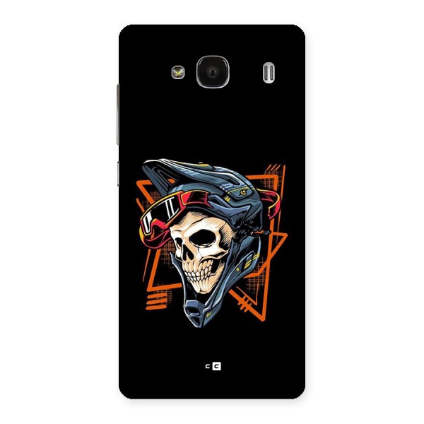 Skull Helmet Back Case for Redmi 2s