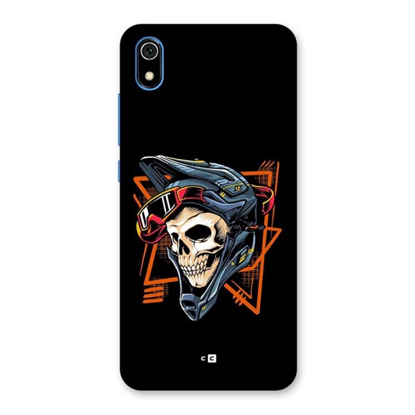 Skull Helmet Back Case for Redmi 7A