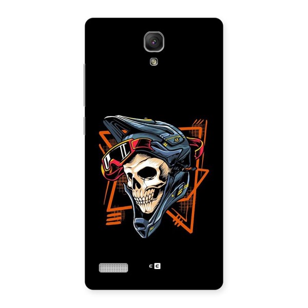 Skull Helmet Back Case for Redmi Note