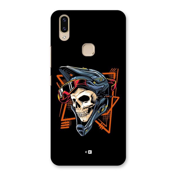 Skull Helmet Back Case for Vivo V9