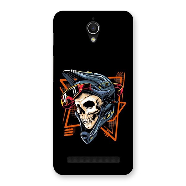 Skull Helmet Back Case for Zenfone Go