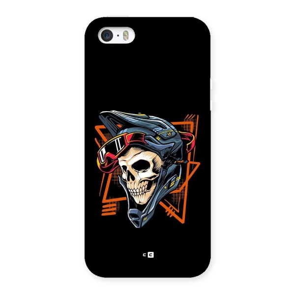 Skull Helmet Back Case for iPhone 5 5s