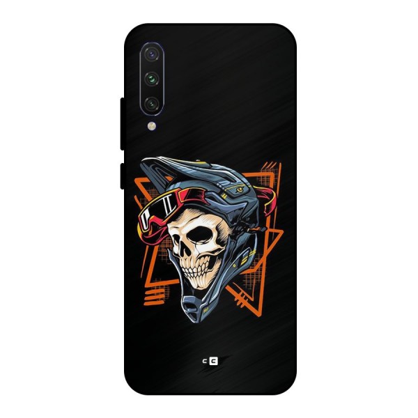 Skull Helmet Metal Back Case for Mi A3