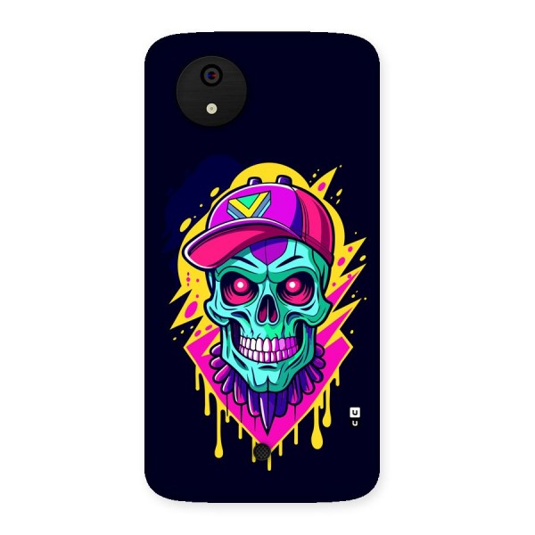 Skull In Cap Back Case for Canvas A1  AQ4501