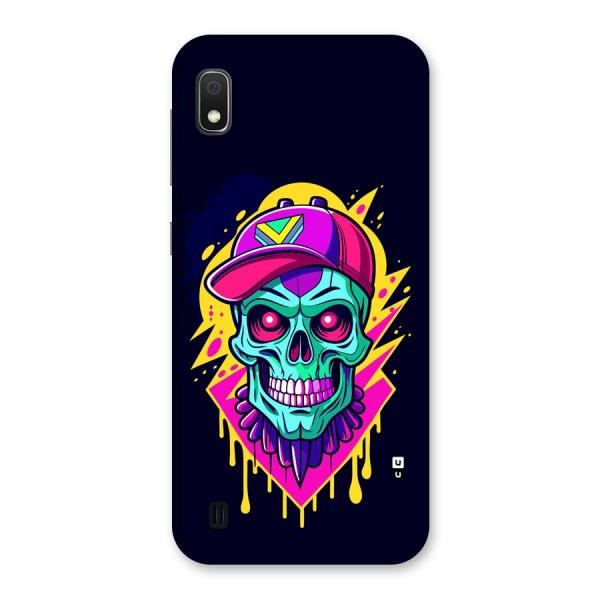 Skull In Cap Back Case for Galaxy A10