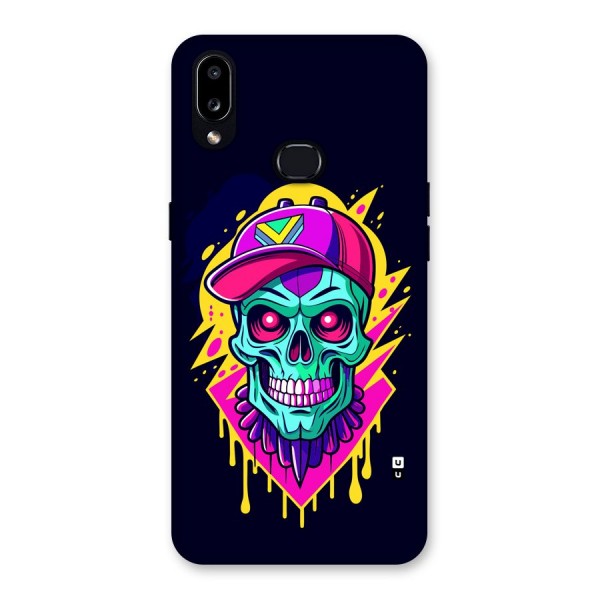 Skull In Cap Back Case for Galaxy A10s