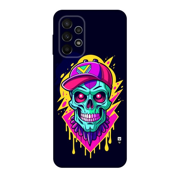 Skull In Cap Back Case for Galaxy A23