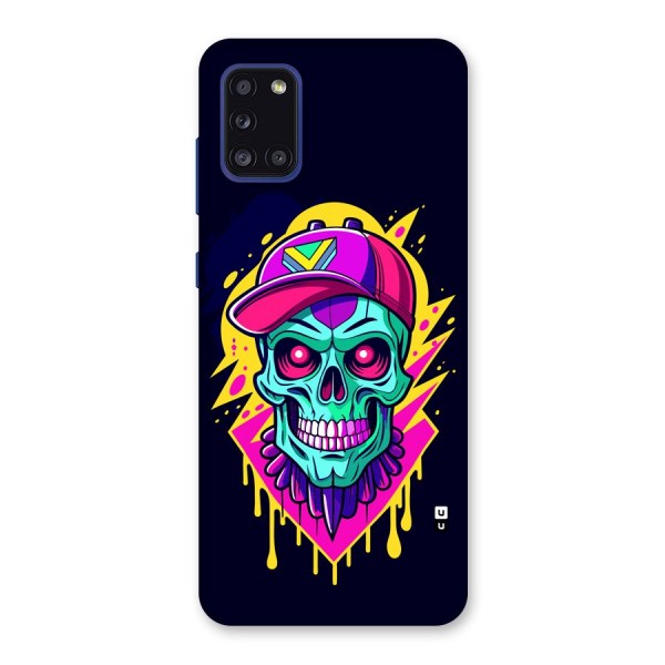 Skull In Cap Back Case for Galaxy A31