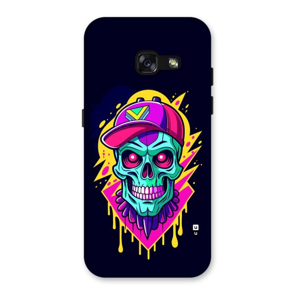 Skull In Cap Back Case for Galaxy A3 (2017)