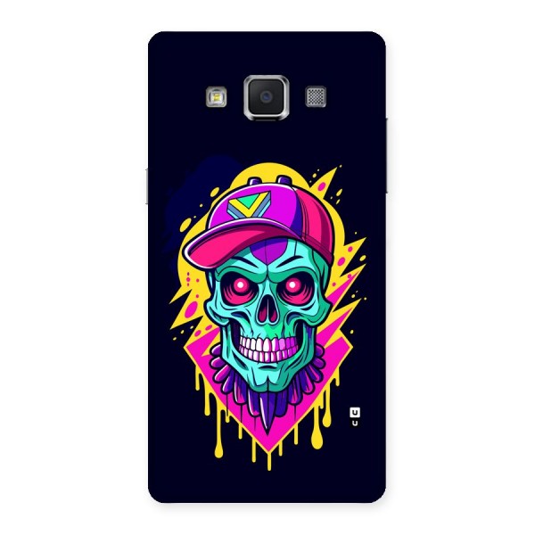 Skull In Cap Back Case for Galaxy A5