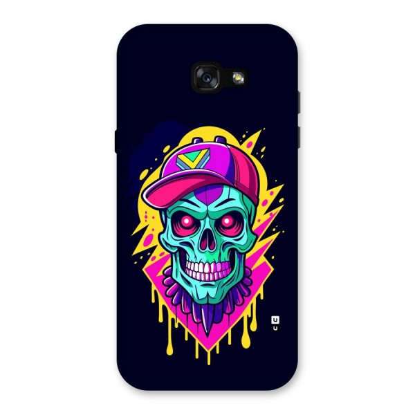 Skull In Cap Back Case for Galaxy A7 (2017)