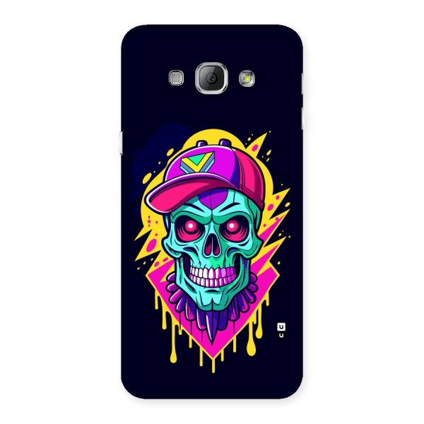 Skull In Cap Back Case for Galaxy A8