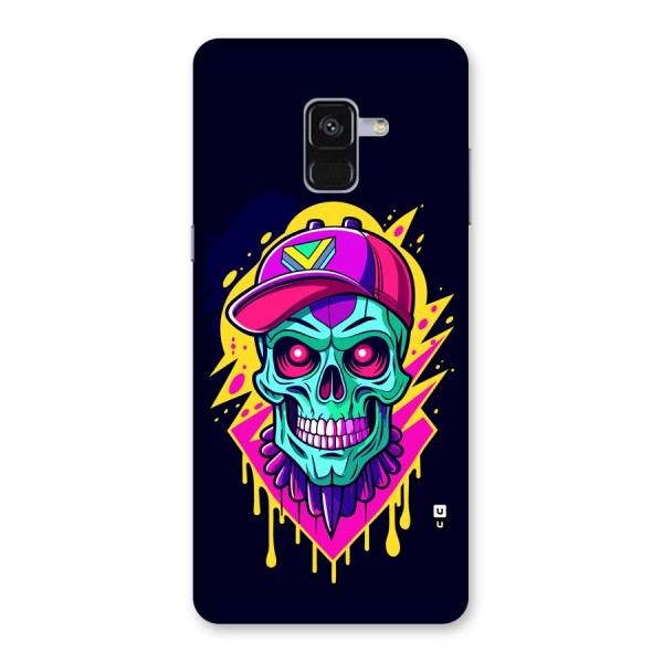 Skull In Cap Back Case for Galaxy A8 Plus