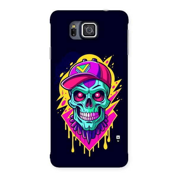 Skull In Cap Back Case for Galaxy Alpha