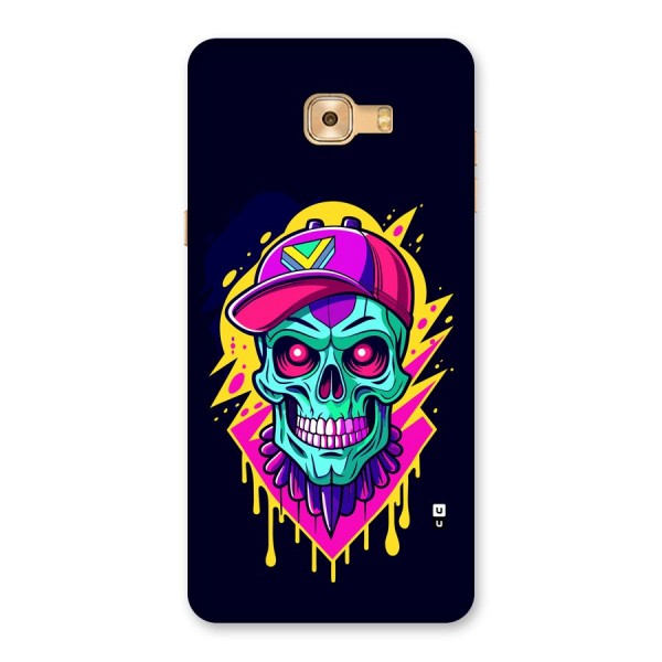 Skull In Cap Back Case for Galaxy C9 Pro