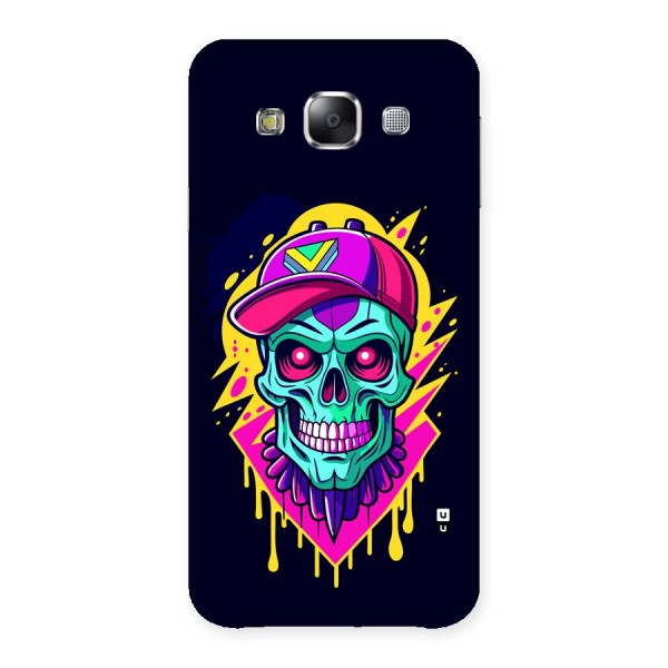 Skull In Cap Back Case for Galaxy E5