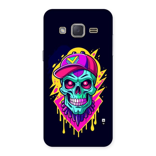 Skull In Cap Back Case for Galaxy J2