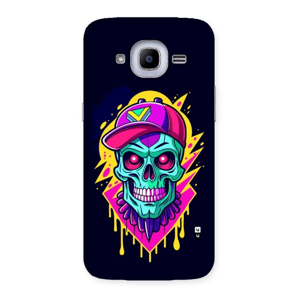 Skull In Cap Back Case for Galaxy J2 2016