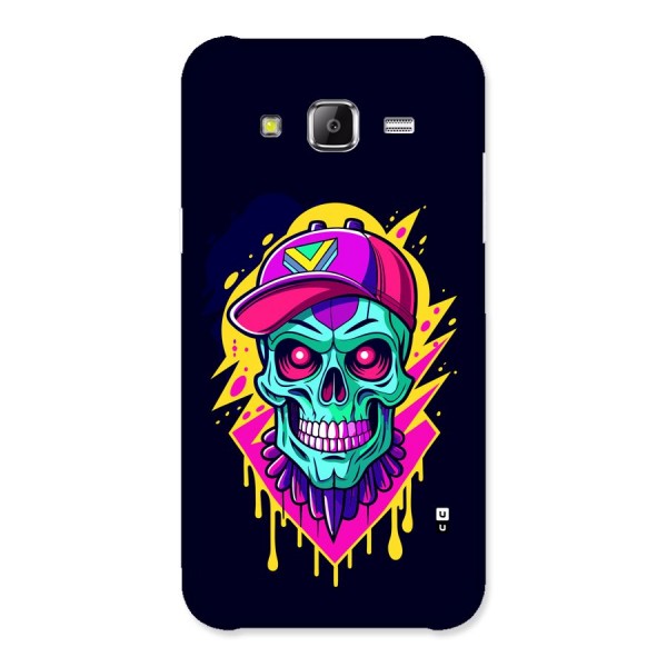 Skull In Cap Back Case for Galaxy J5