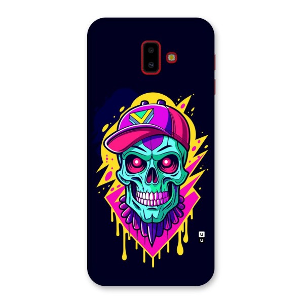 Skull In Cap Back Case for Galaxy J6 Plus