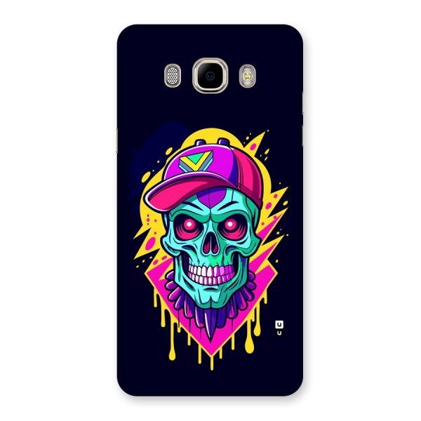 Skull In Cap Back Case for Galaxy J7 2016