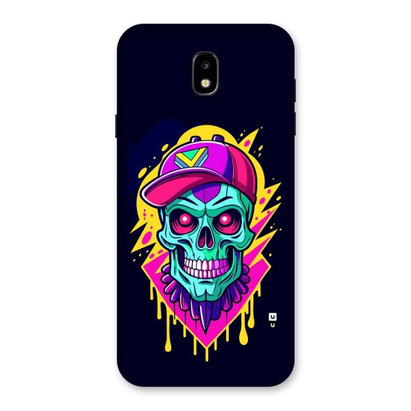 Skull In Cap Back Case for Galaxy J7 Pro