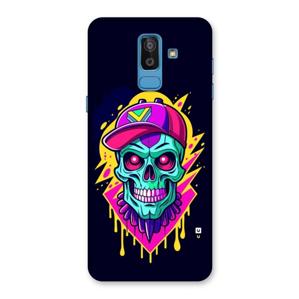 Skull In Cap Back Case for Galaxy J8