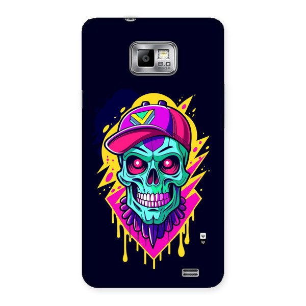 Skull In Cap Back Case for Galaxy S2