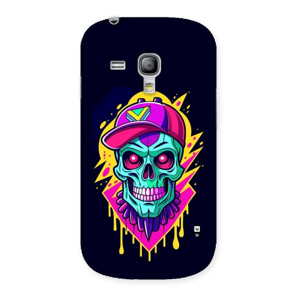 Skull In Cap Back Case for Galaxy S3 Mini