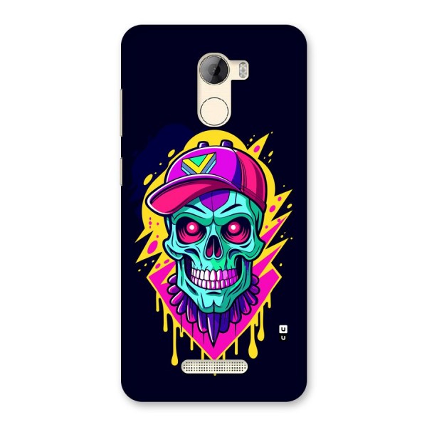 Skull In Cap Back Case for Gionee A1 LIte