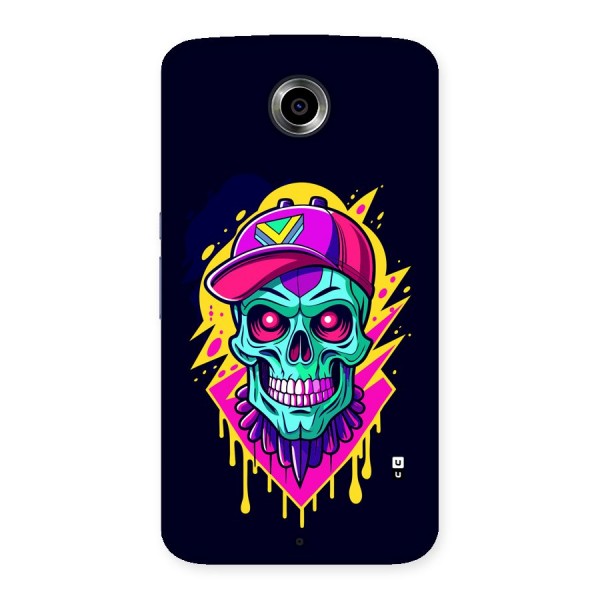 Skull In Cap Back Case for Google Nexus 6