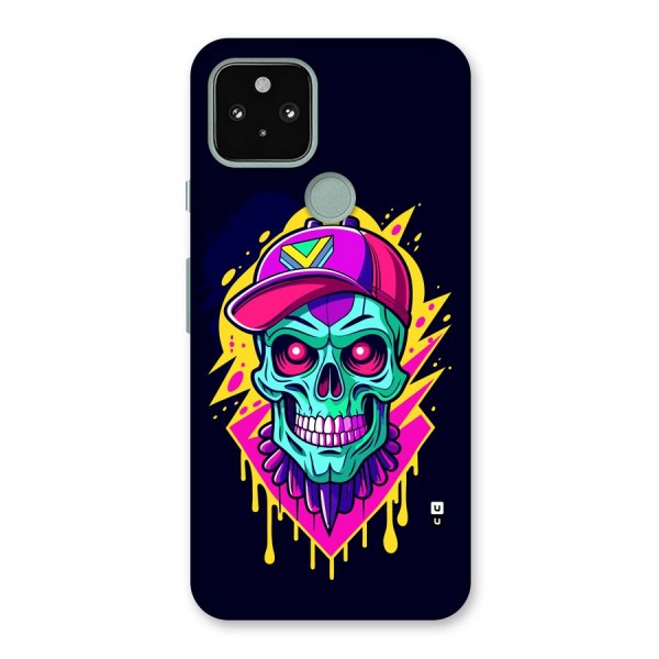 Skull In Cap Back Case for Google Pixel 5