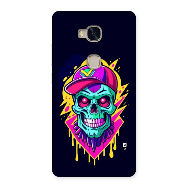 Skull In Cap Back Case for Honor 5X