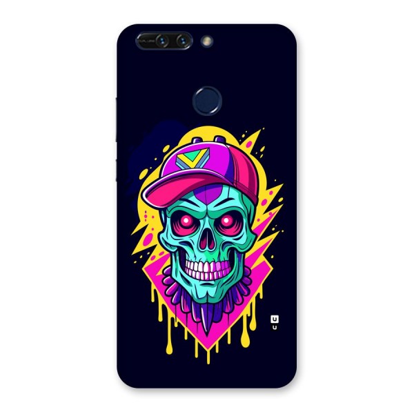 Skull In Cap Back Case for Honor 8 Pro