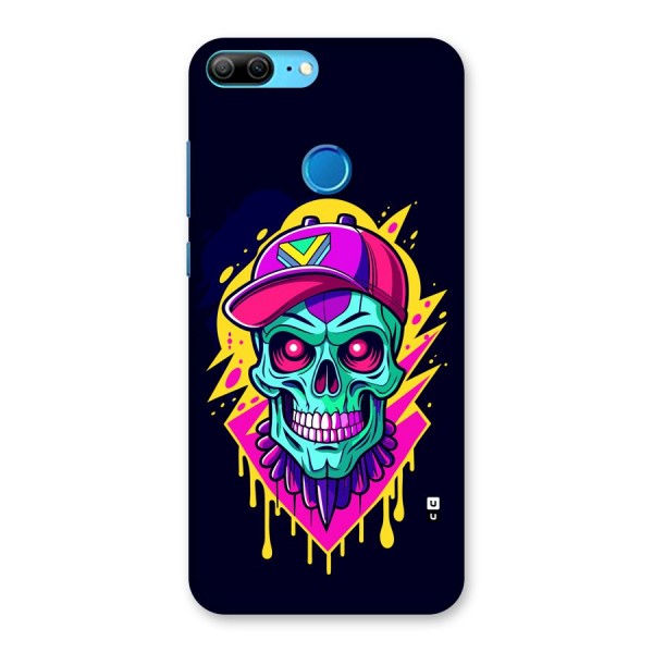 Skull In Cap Back Case for Honor 9 Lite