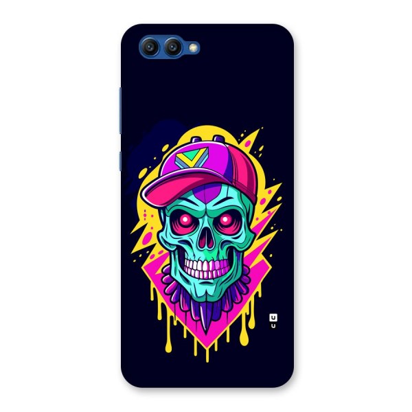 Skull In Cap Back Case for Honor View 10