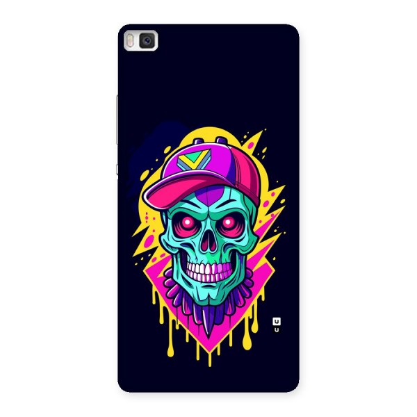 Skull In Cap Back Case for Huawei P8