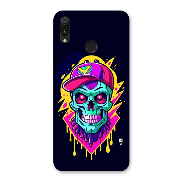 Skull In Cap Back Case for Huawei Y9 (2019)