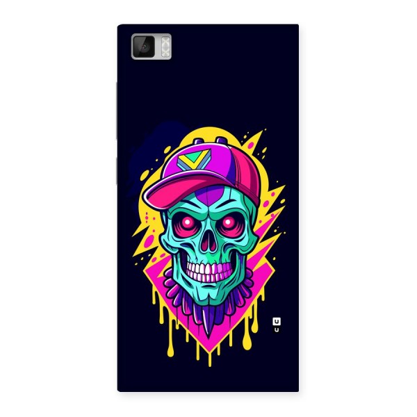 Skull In Cap Back Case for Mi3